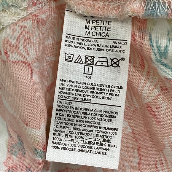 Old Navy Oceanic Print Fit N Flare Dress M - Picture 7 of 9